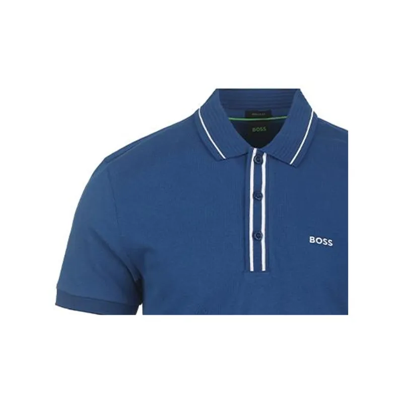HUGO BOSS Polo Shirts Men Blue-5