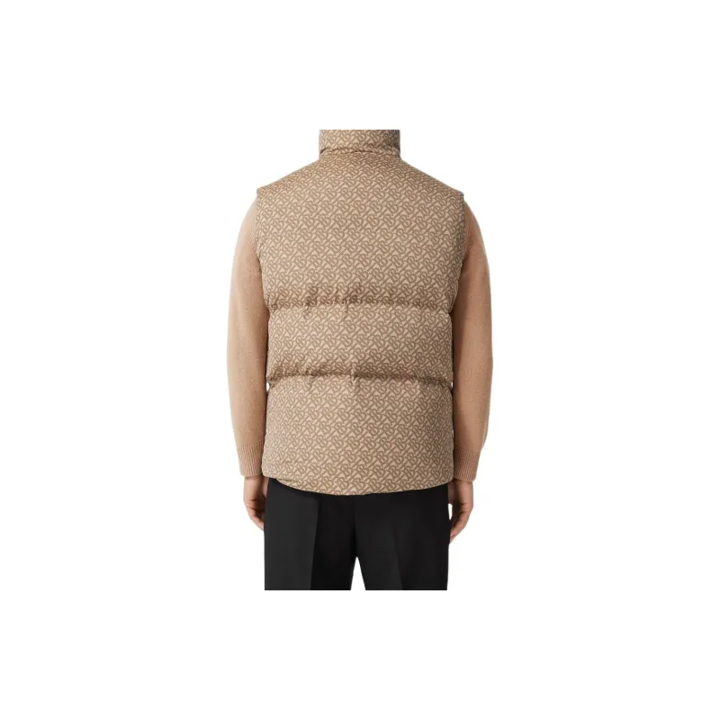 Burberry Monogram print Puffer Gilet-2