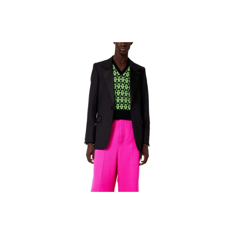 AMIPARIS Ami De Coeur Intarsia Knit Vest-3