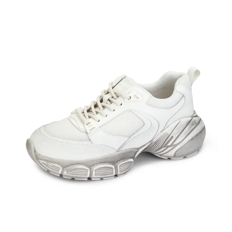 TOOMANYSHOES Dusty Bag Anti-Slip And Wear-Resistant Height Increasing Low-Top Chunky Sneakers Unisex-9