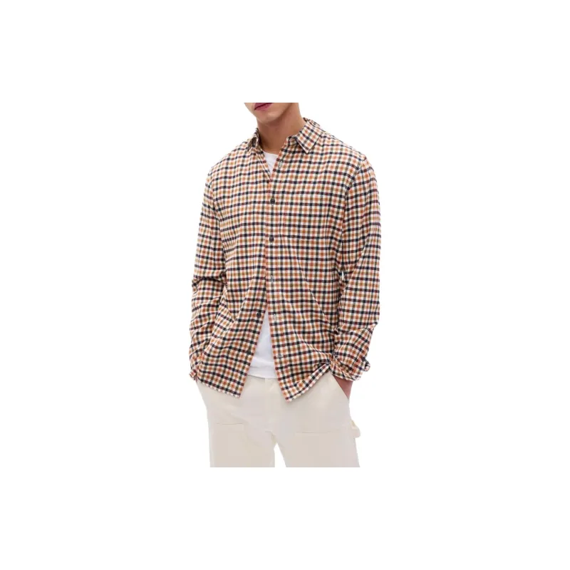 GAP Shirts Men Multicolor Plaid-1