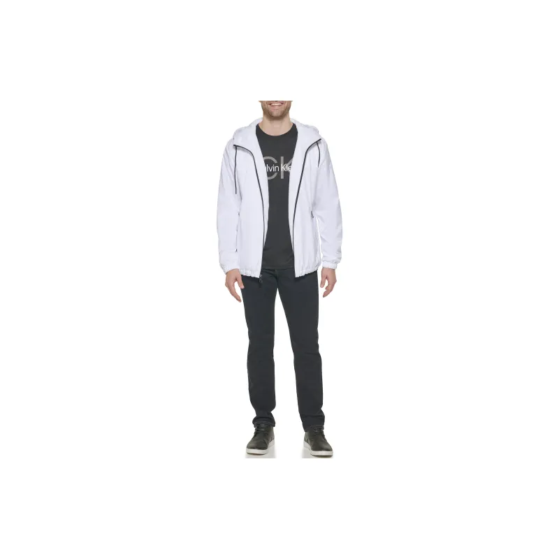 CALVIN KLEIN Jacket Men's White-3