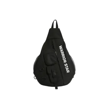 Warrior Nylon Sling Bag Regular Unisex Black