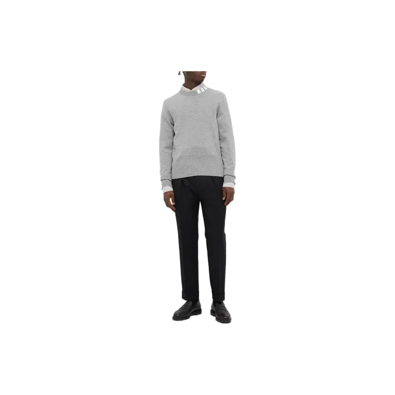 THOM BROWNE· SS22 Sweater Men's Light Gray-1