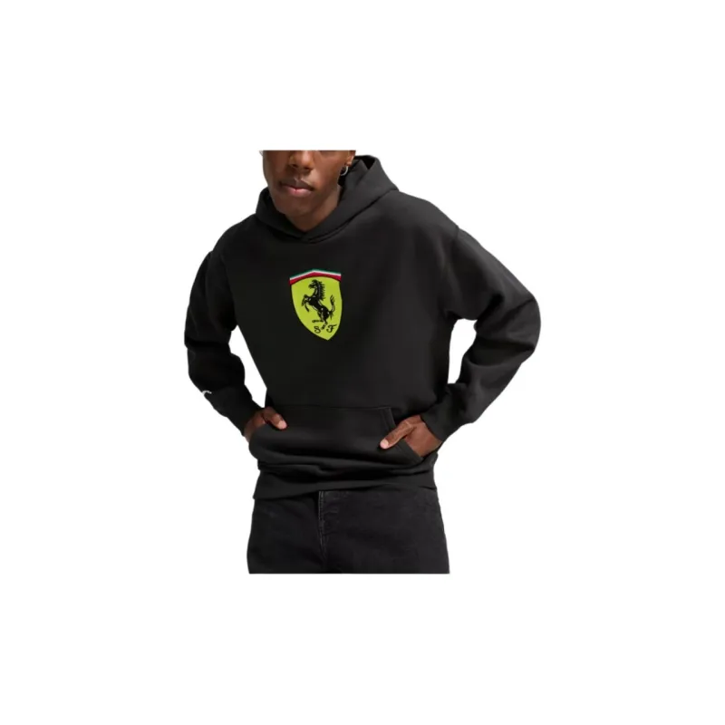 PUMA Scuderia Ferrari Race Big Shield Men's Hoodie-2