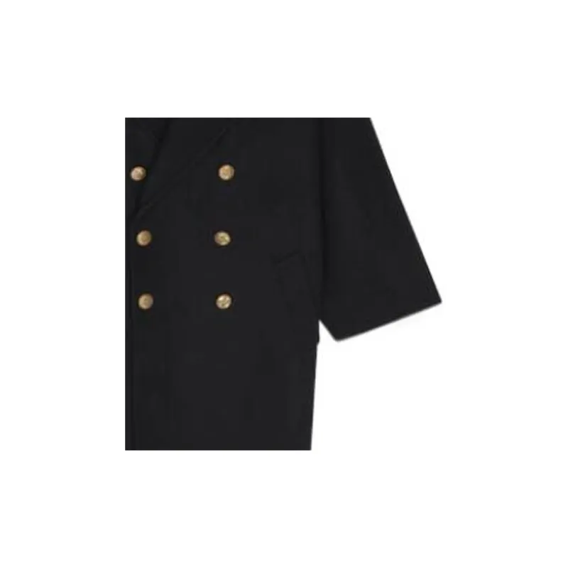 SAINT LAURENT Coats Men Black-7