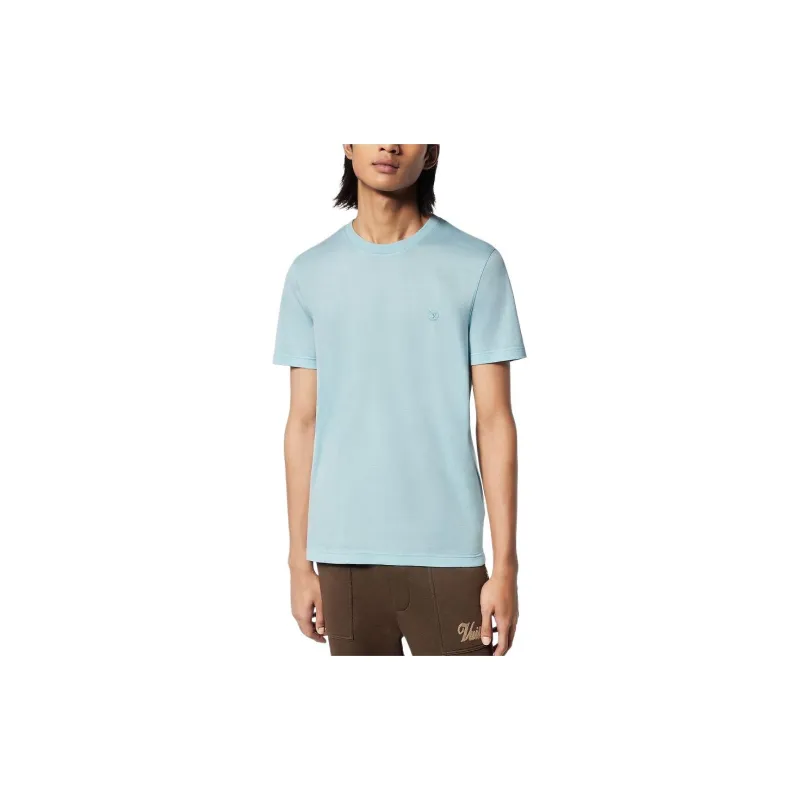 LOUIS VUITTON T Shirt Men's Light Blue-1