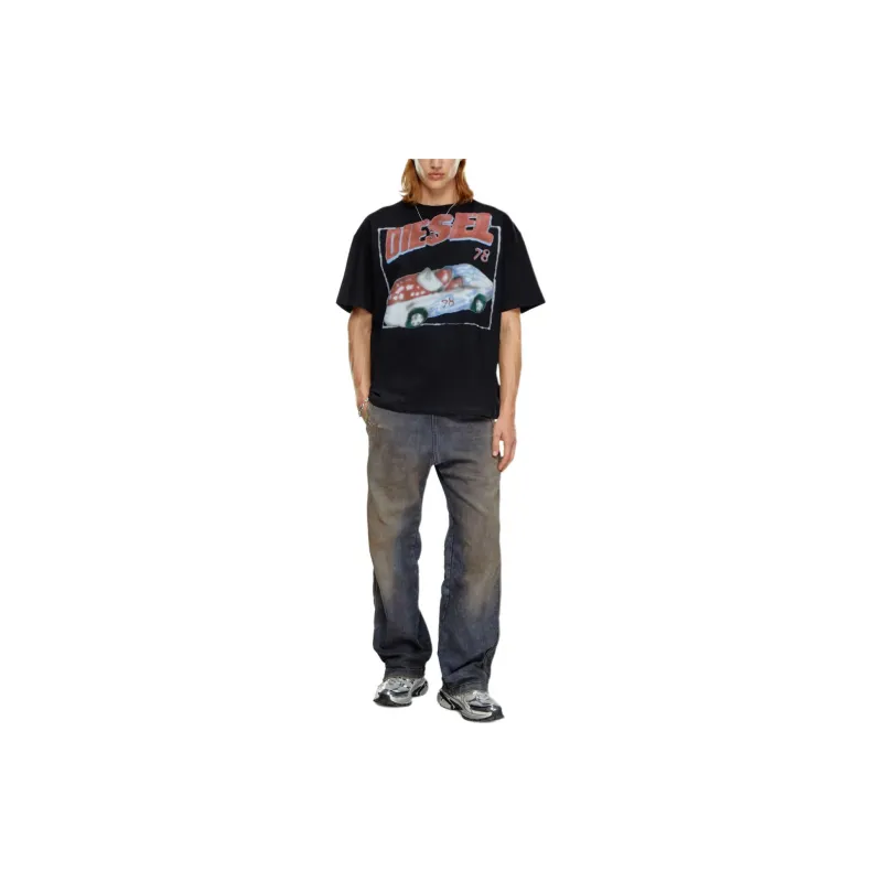 DIESEL T Boxt Q17 Logo Print T Shirt-1