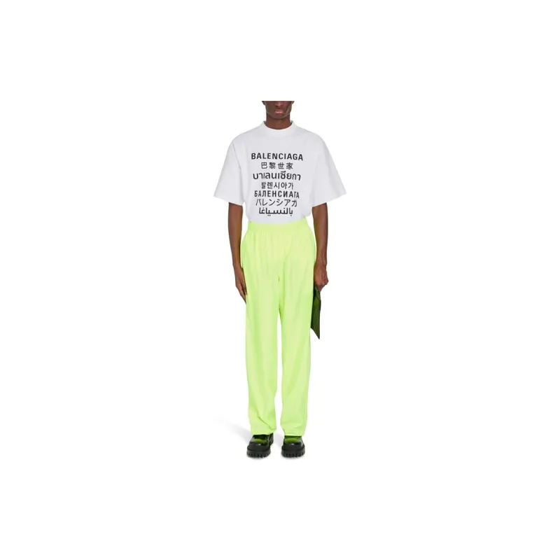 Balenciaga T Shirts Men White-3