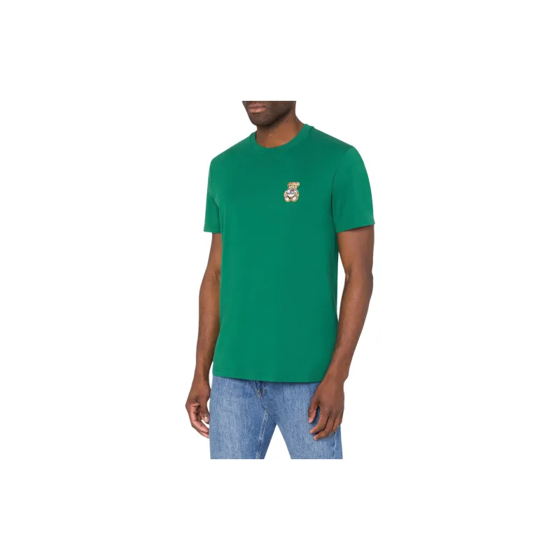 MOSCHINO Teddy Bear Patch Crewneck T Shirt-1