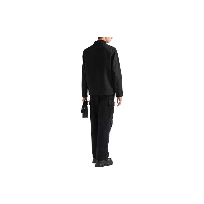 PRADA Cargo Pants Men Black-2