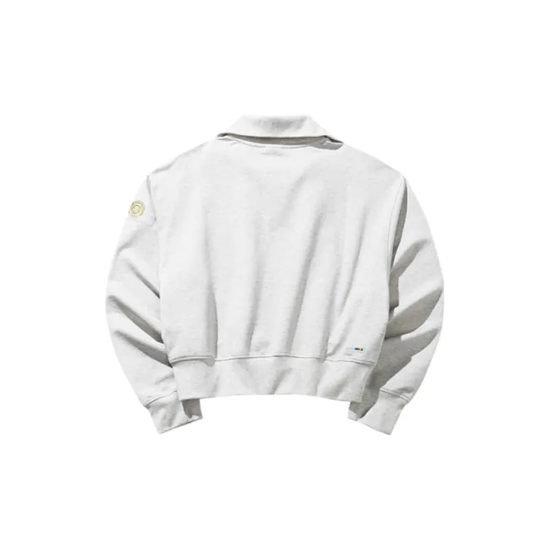 Anta Life Collection Sweatshirt Women's IC2013F Gray Heather Gray-1