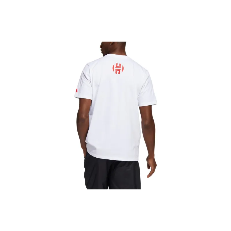Adidas Harden T Shirt Men's White-2