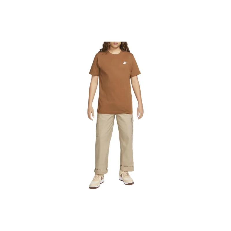 Nike Sportswear Club T-Shirt Men's Coffee-2