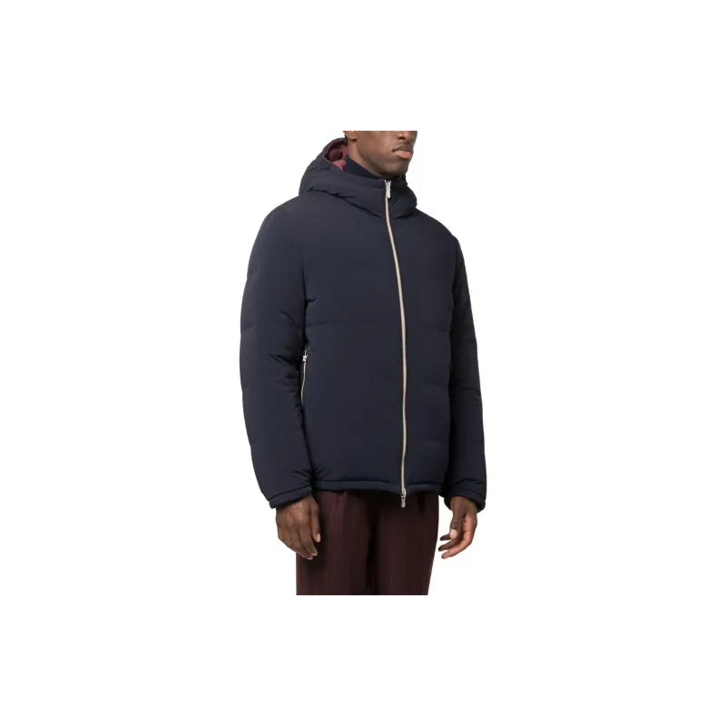 Brunello Cucinelli Reversible Padded Zipped Jacket-2