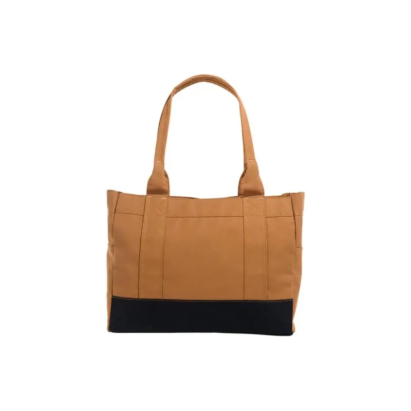 Carhartt Polyester Tote Bag Shopping Bag Handbag Unisex Brown-3