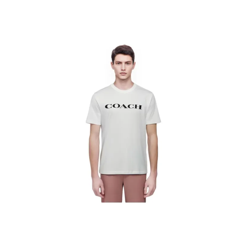 COACH T Shirts Men White-8