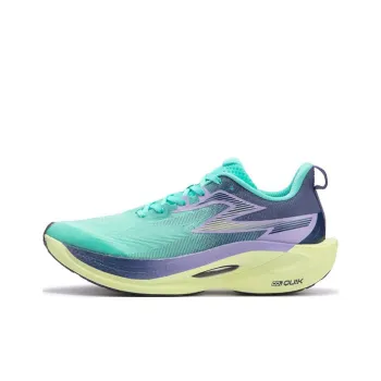 361° Fly 2ET Anti Slip Wear Resistant Low Top Running Shoes Unisex Blue Purple