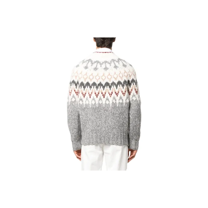 Brunello Cucinelli Sweaters Men Gray-2
