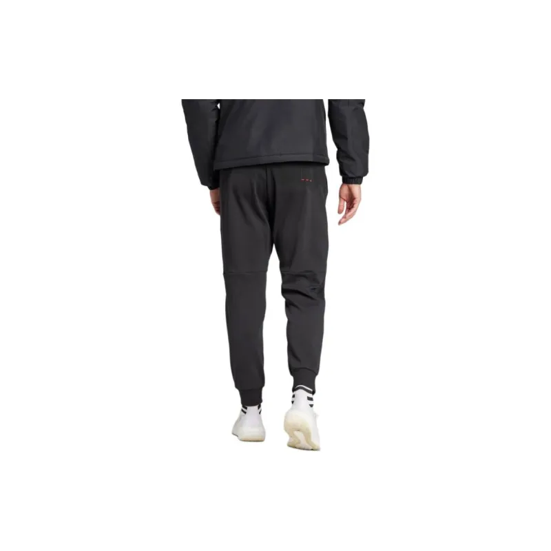 Adidas FW23 Knitted Sports Pants Men's Black-2