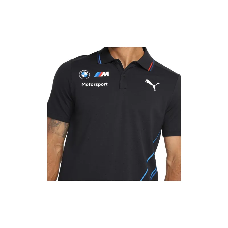 PUMA BMW M Motorsport Team Polo Shirt Men's Black-5