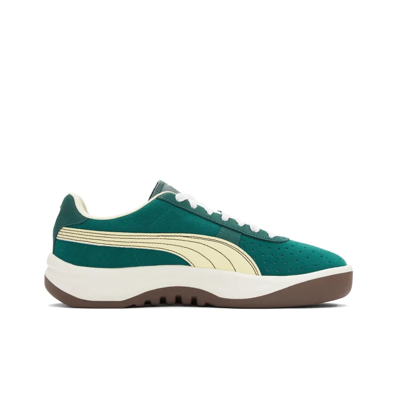 PUMA GV Special Non slip Lightweight Low Top Skateboard Shoes Men's White Green-1