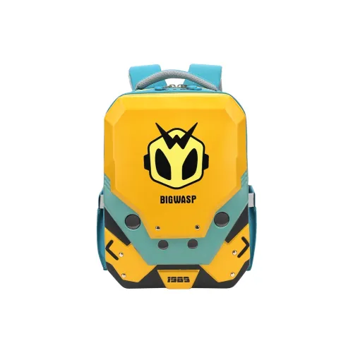 ! YOVELA Bumblebee Co branded PC And Polyester Backpack Kids' Cyan/Yellow