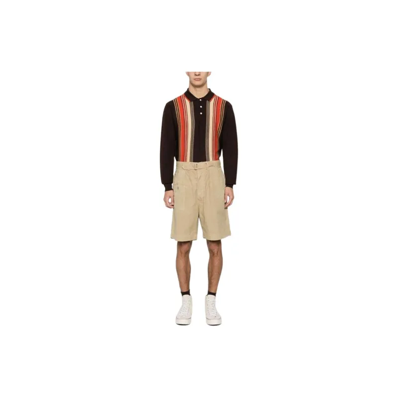 Polo Ralph Lauren Logo Patch Belted Shorts-2