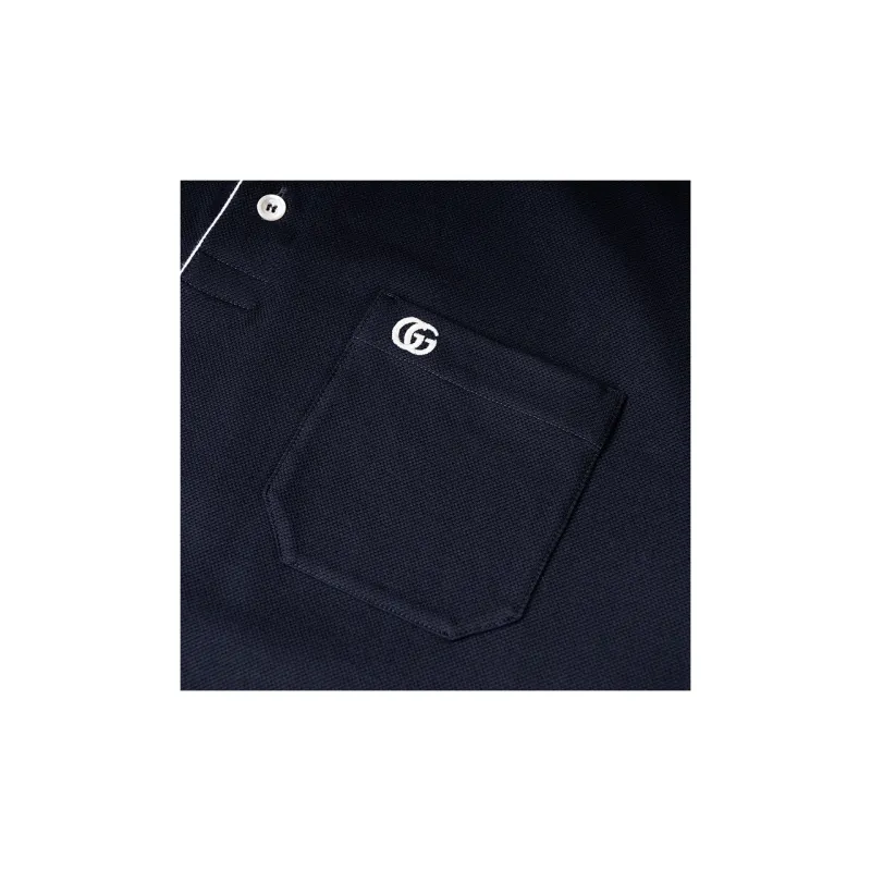 GUCCI T Shirt Men's Marine Blue-5