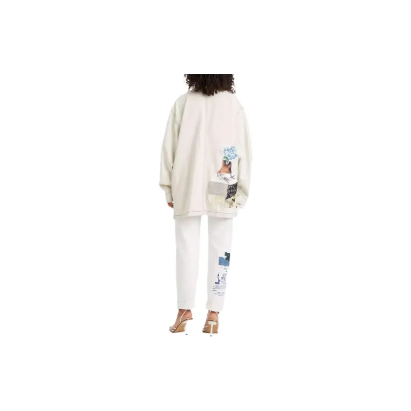 Levis Jackets Men White-2