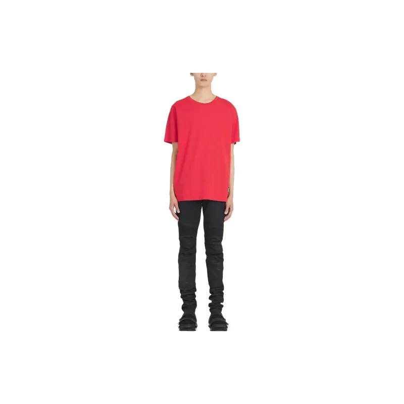 BALMAIN T Shirts Men Red-2