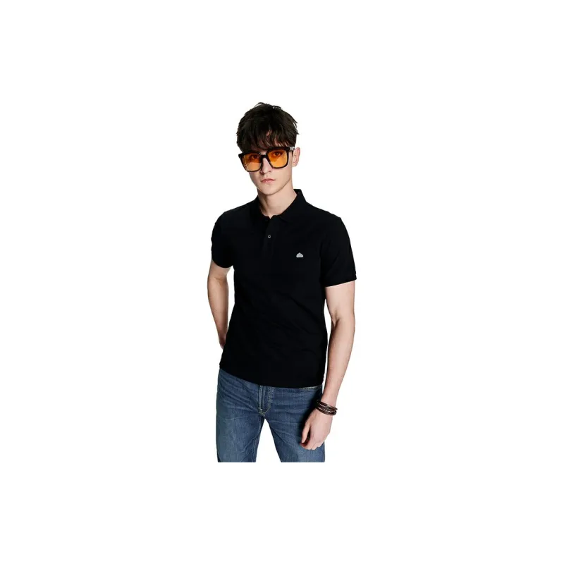 Lee Polo Shirts Men Black-2