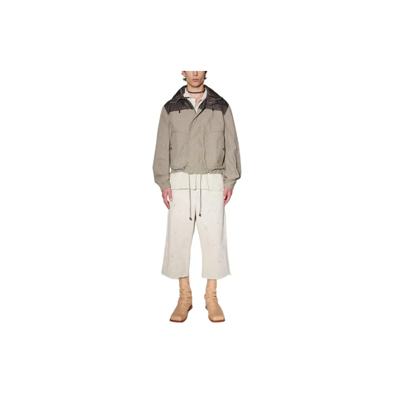 OUR LEGACY Shigatsu Plaid check Hooded Jacket-1