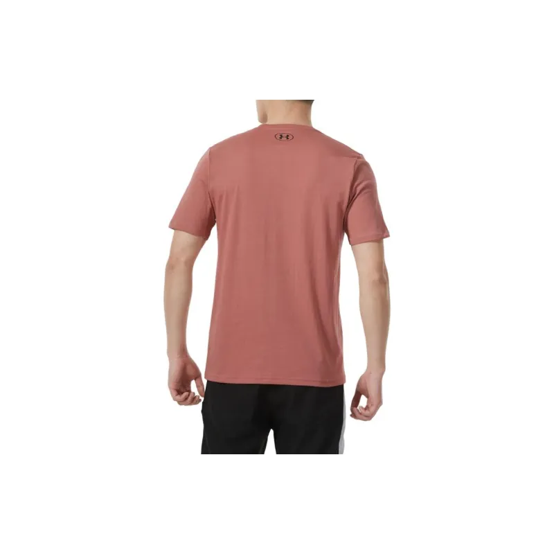 Under Armour T Shirt Men's Pink-3