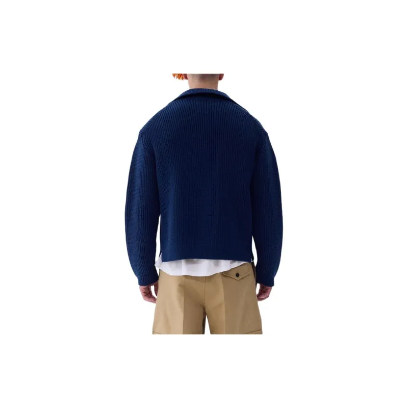 RECTO Knitwear Men's Ink Marine Blue-3