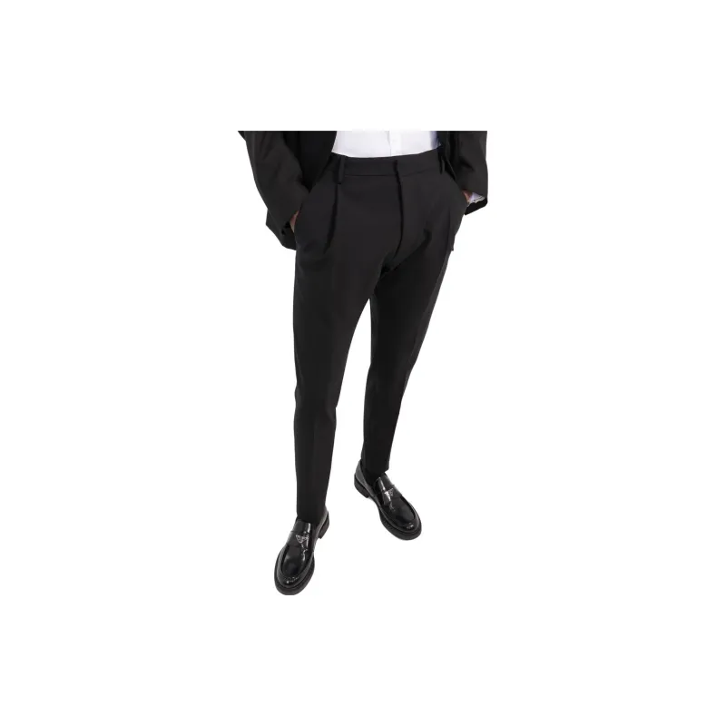 DSQUARED 2 Cropped Slim cut Trousers-3