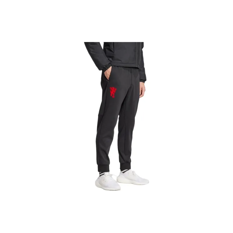 Adidas FW23 Knitted Sports Pants Men's Black-3