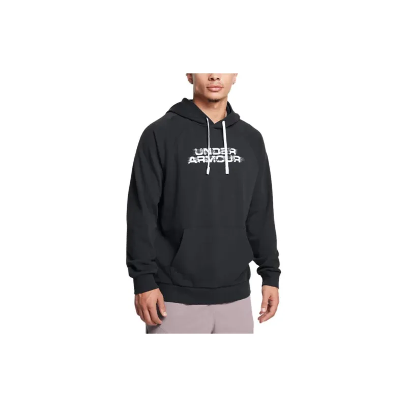 Under Armour Rival Fleece Sweatshirt Men's Black/White-2
