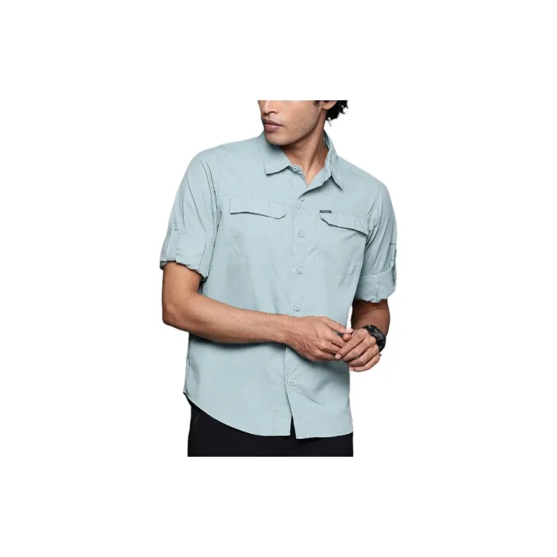 Columbia Shirt Men's Light Blue-2