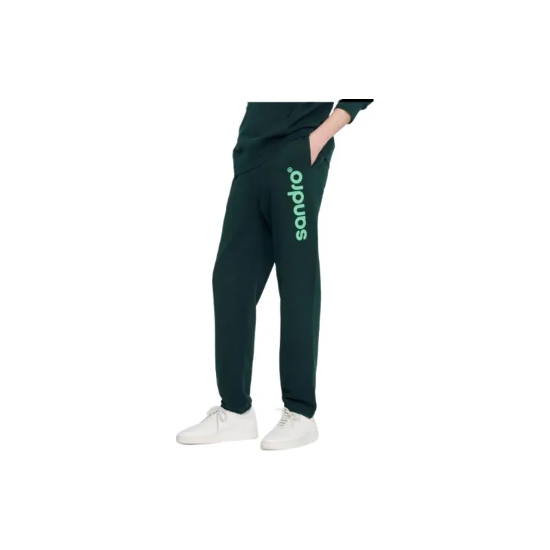 Sandro Casual Pants Men's Green-4