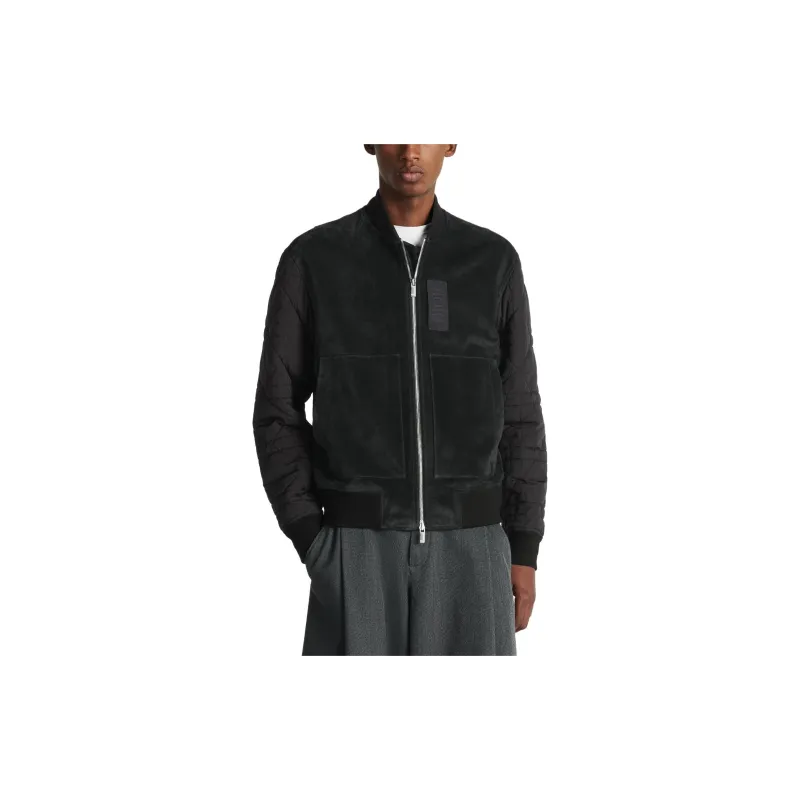 DIOR Logo Patch Zip Up Jacket-2