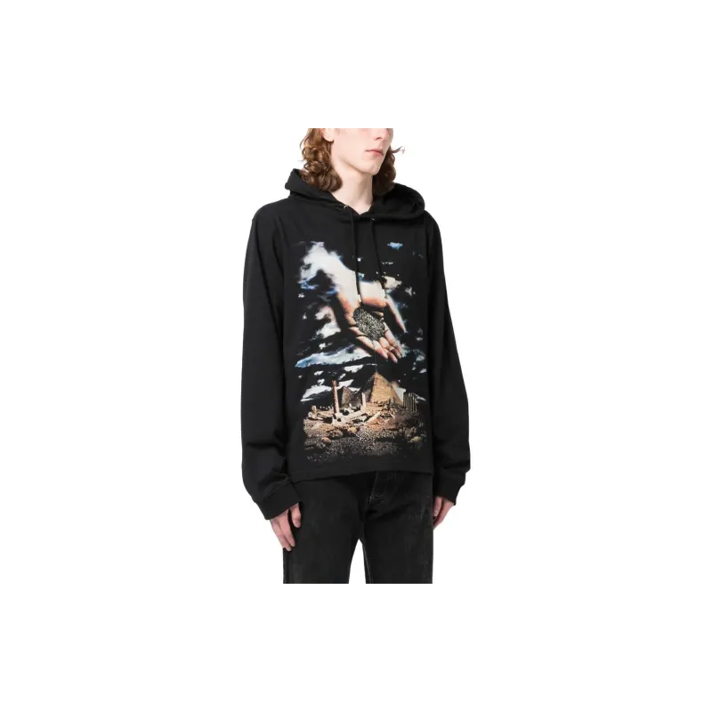 Paco Rabanne X Kimura Tsunehisa Graphic-print Hoodie-3