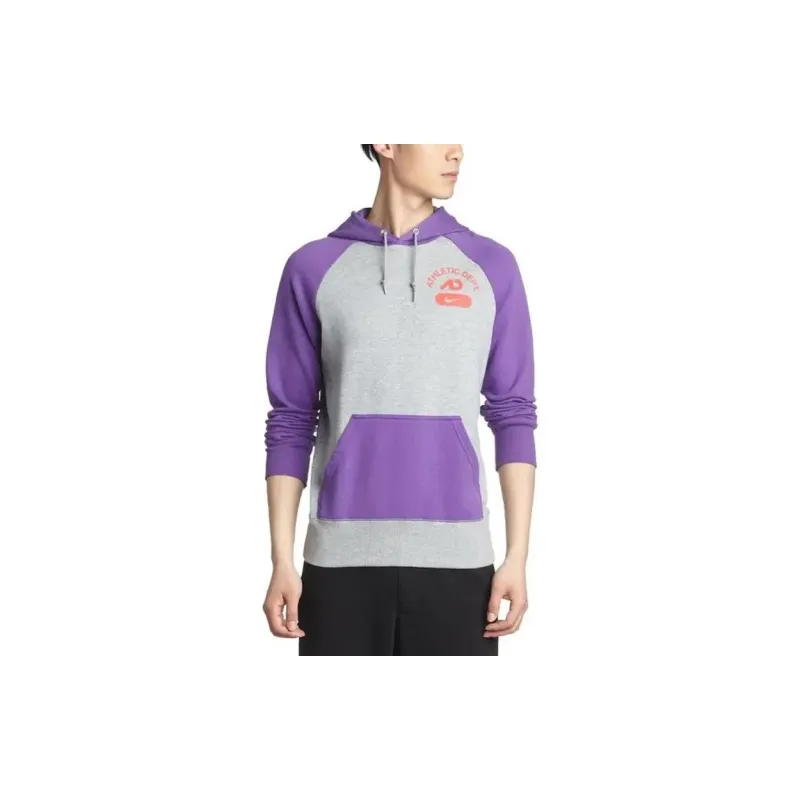 Nike Sports Life Collection Sweatshirt Unisex Gray Purple-3