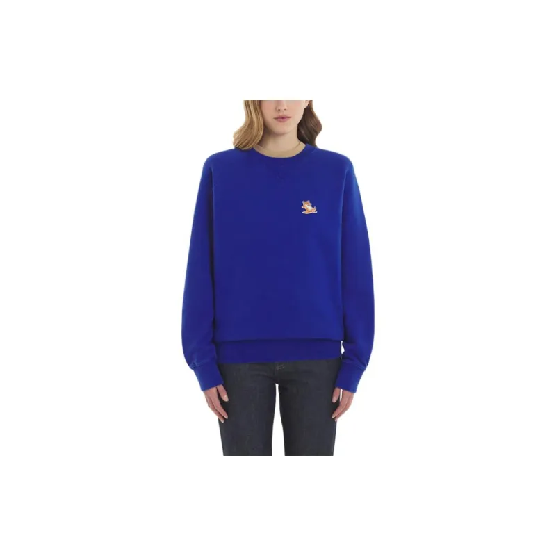 Maison Kitsune Sweatshirts Unisex Blue-2