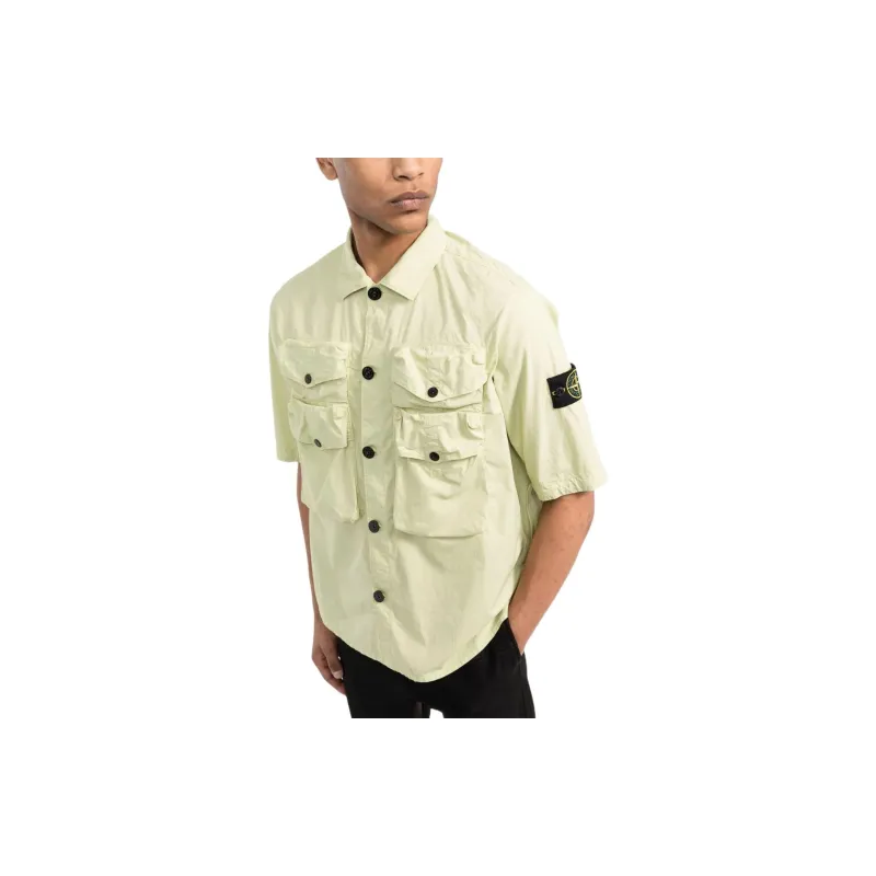STONE ISLAND Shirts Men White-3