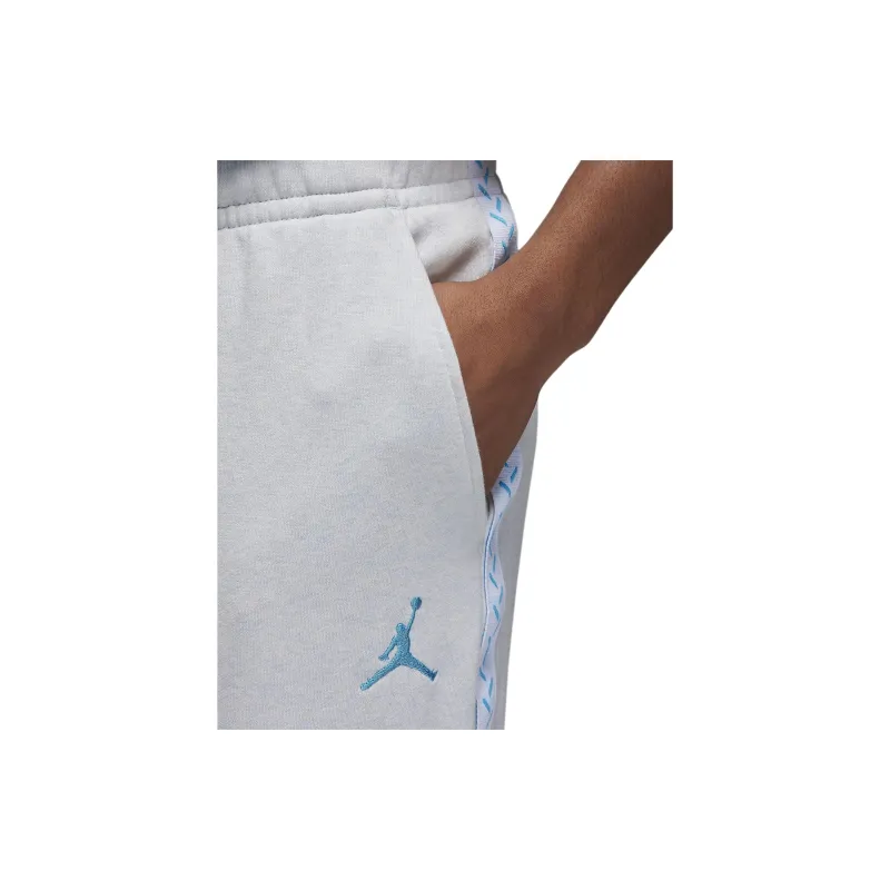 Jordan Flight MVP Knitted Sports Pants Men's Pure White Gold-5
