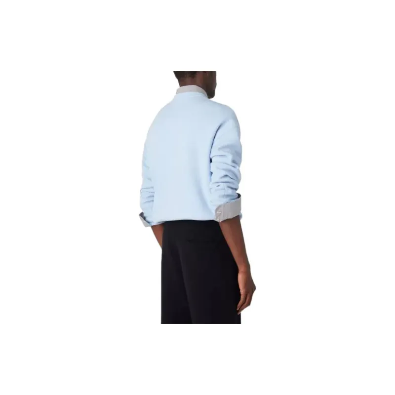 EMPORIO ARMANI SS23 Cashmere Sweater Men's Light Blue-2