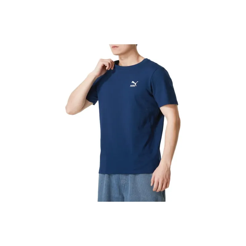 PUMA T Shirts Men Blue-2
