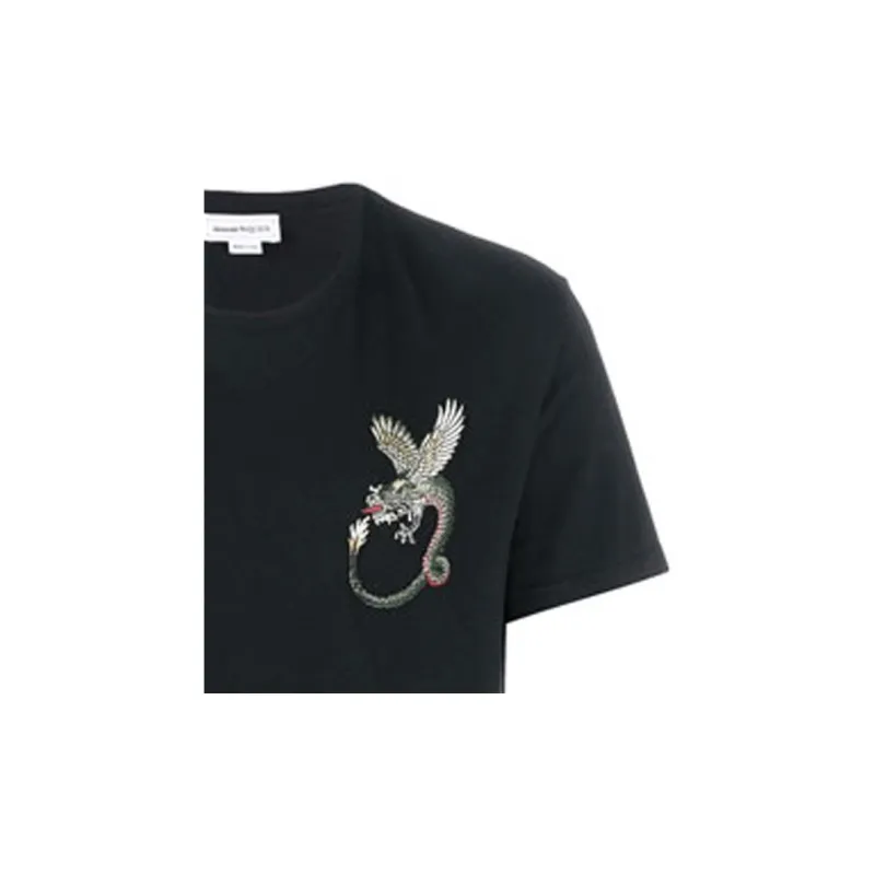 Alexander McQueen T Shirt Men's Black-7