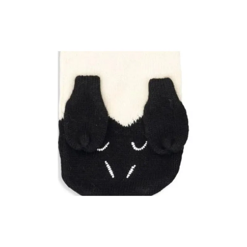 Stella McCartney Eco friendly Cotton Knit Gloves Kids' White-2